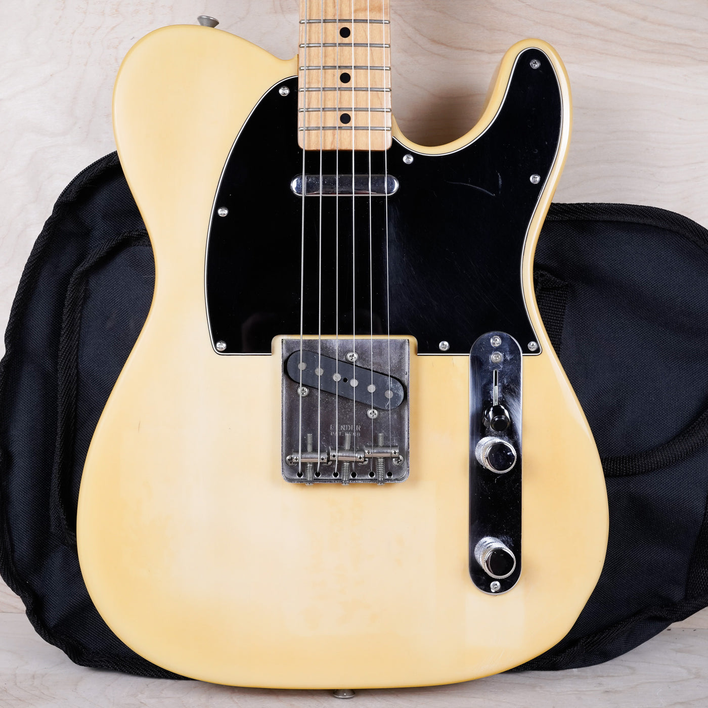 Fender TL72-53 Telecaster Reissue MIJ 1993 Off White Blonde Made in Japan w/ Bag