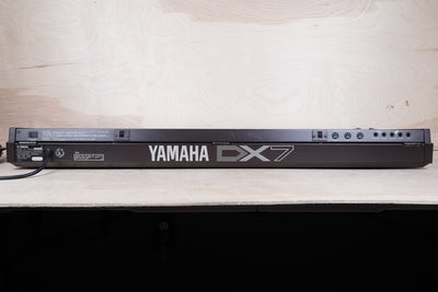 Yamaha DX7 Programmable Algorithm Synthesizer 1980s Brown Original Version Made in Japan MIJ