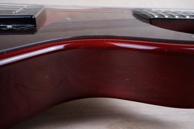 Orville Les Paul LPJ-D65 MIJ 1996 Heritage Cherry Junior Jr DC Double Cutaway Japan Fujigen w/ Bag