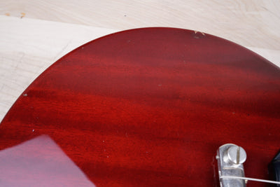 Orville Les Paul LPJ-D65 MIJ 1996 Heritage Cherry Junior Jr DC Double Cutaway Japan Fujigen w/ Bag