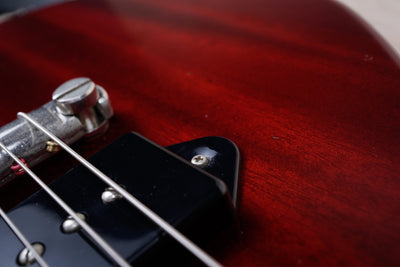 Orville Les Paul LPJ-D65 MIJ 1996 Heritage Cherry Junior Jr DC Double Cutaway Japan Fujigen w/ Bag