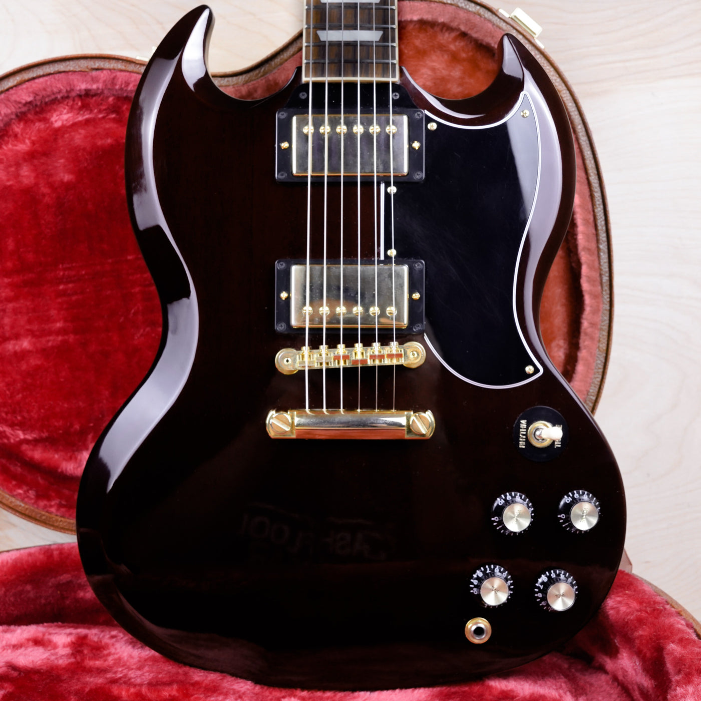 Gibson Exclusive SG Standard '61 2022 Dark Cherry Limited Edition w/ OHSC