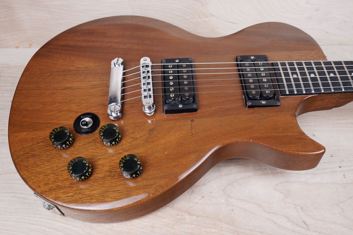 Gibson Firebrand "The Paul" Deluxe 1980 Natural Mahogany Vintage w/ Hard Case