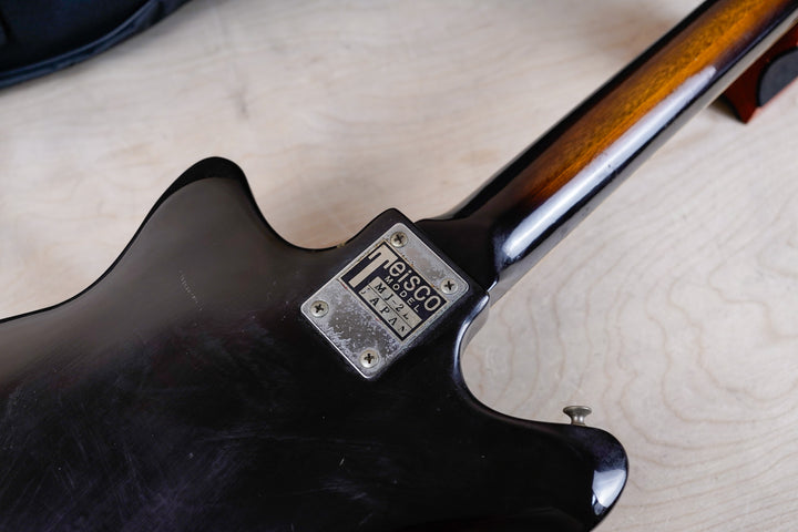 Teisco MJ-2L 1960's Sunburst Vintage Made in Japan MIJ w