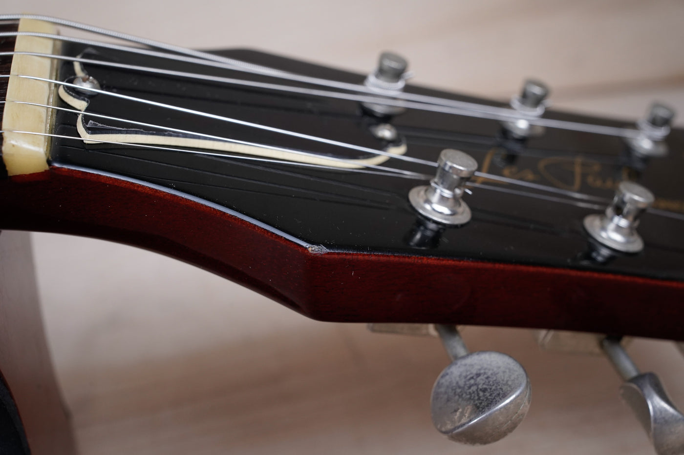 Orville Les Paul LPJ-D65 MIJ 1996 Heritage Cherry Junior Jr DC Double Cutaway Japan Fujigen w/ Bag