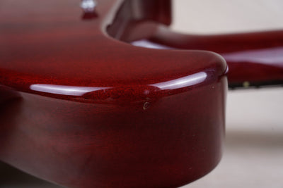 Orville Les Paul LPJ-D65 MIJ 1996 Heritage Cherry Junior Jr DC Double Cutaway Japan Fujigen w/ Bag