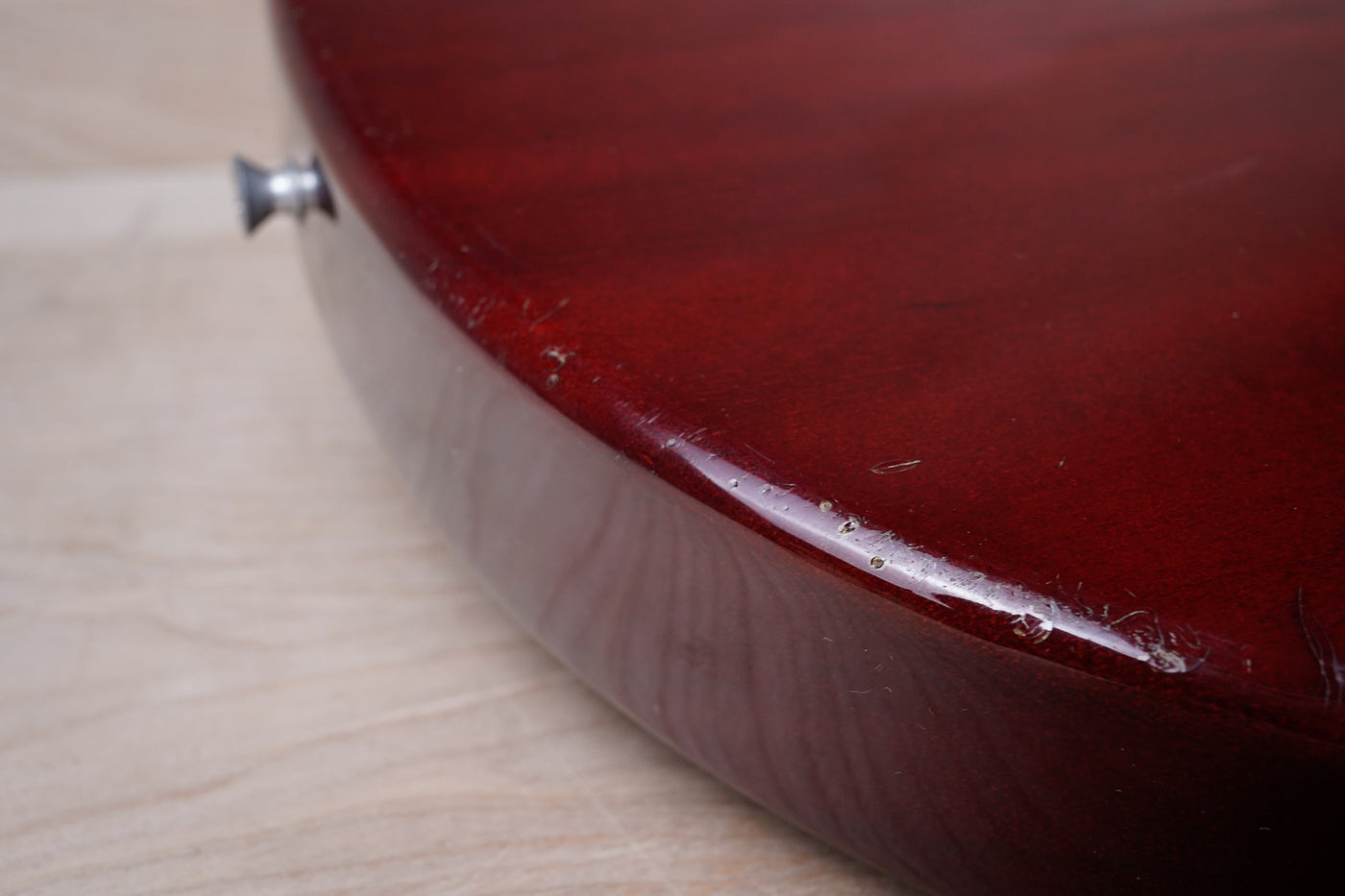 Orville Les Paul LPJ-D65 MIJ 1996 Heritage Cherry Junior Jr DC Double Cutaway Japan Fujigen w/ Bag