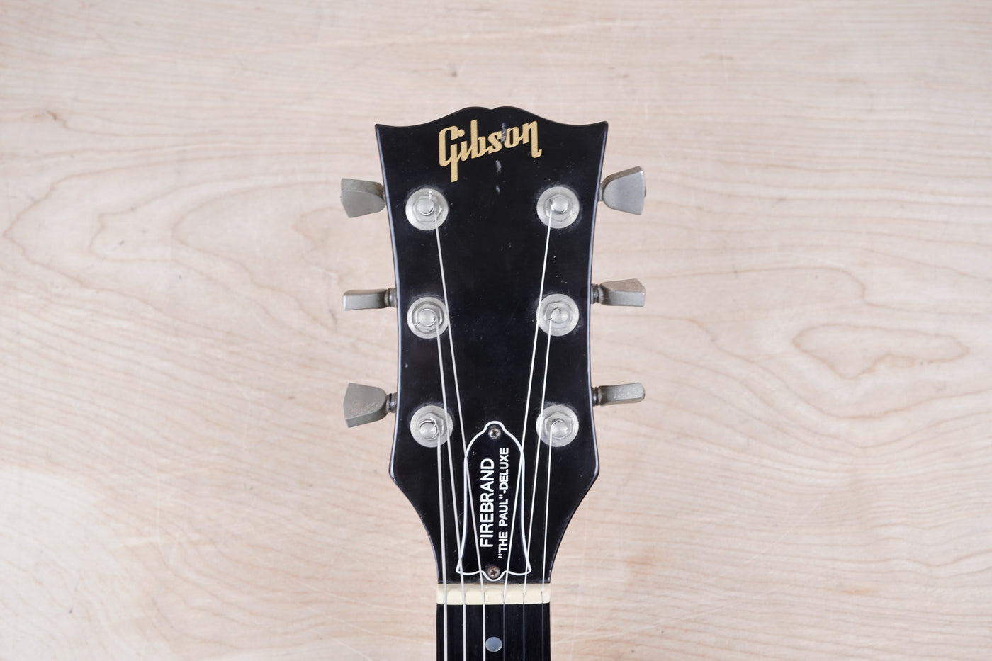 Gibson Firebrand "The Paul" Deluxe 1980 Natural Mahogany Vintage w/ Hard Case