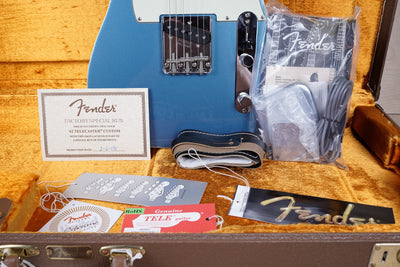 Fender FSR American Vintage '62 "Thin Skin" Telecaster Custom 2007 Lake Placid Blue w/ OHSC