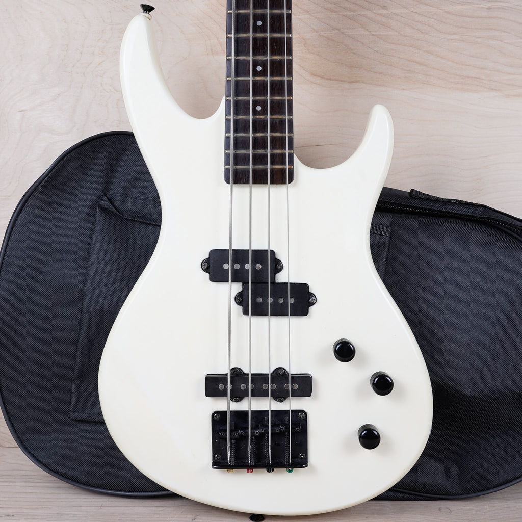 Aria Pro II Vanguard Series VAB-430M MIJ 1990 White Made in Japan w/ B – A  Flash Flood of Gear