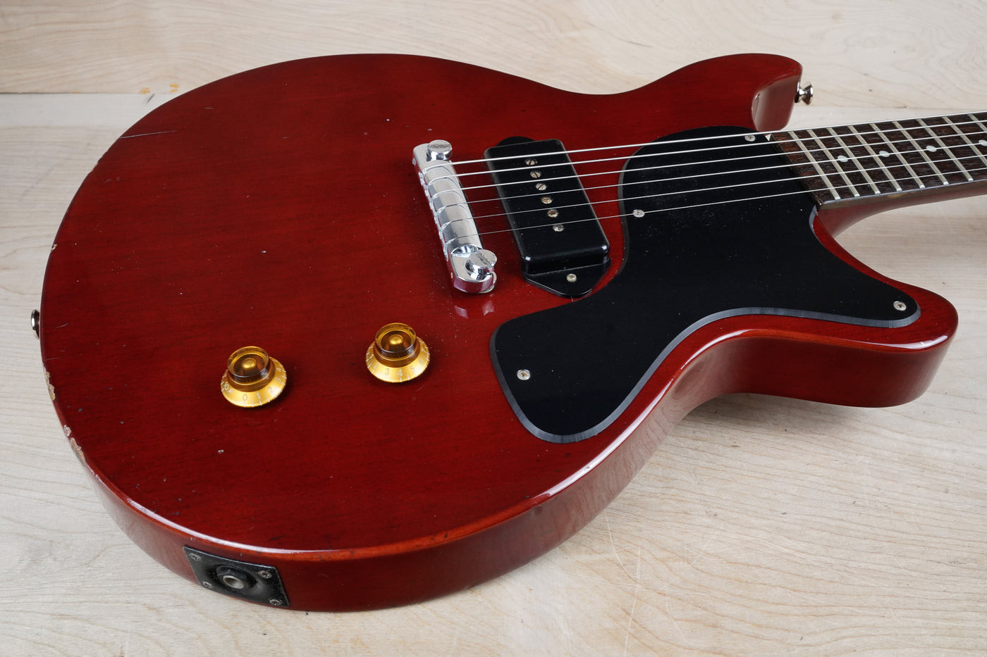 Orville Les Paul Junior Double Cut-Away LPJD-70 1990 Cherry Japan