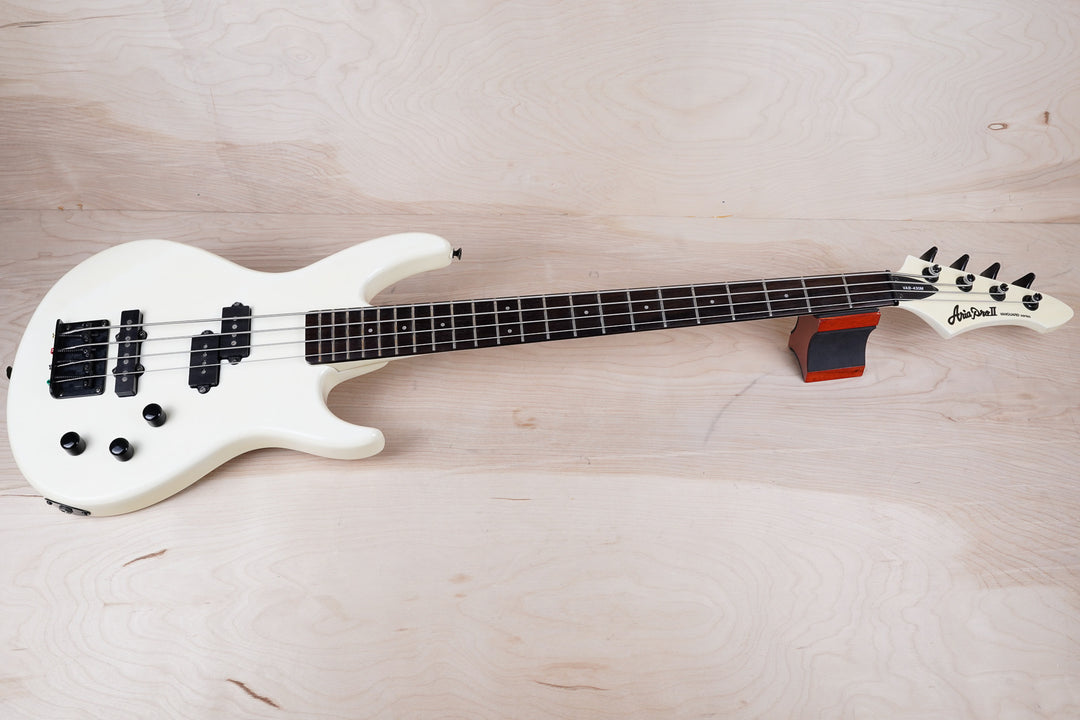 Aria Pro II Vanguard Series VAB-430M MIJ 1990 White Made in Japan Aria Pro II Vanguard Series VAB-430M MIJ 1990 White Made in Japan