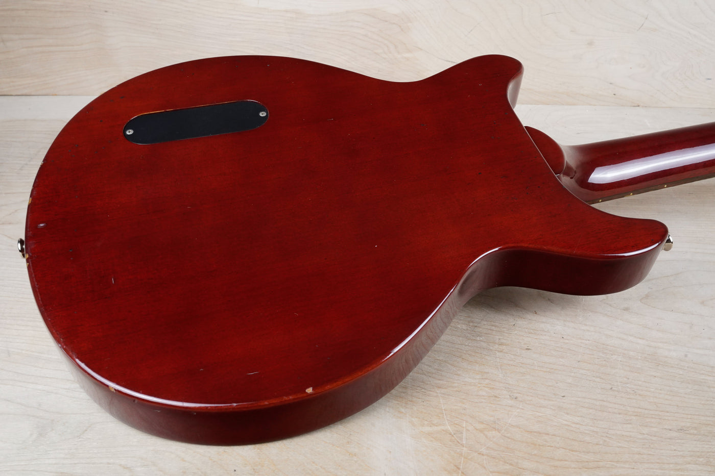 Orville Les Paul Junior Double Cut-Away LPJD-70 1990 Cherry Japan