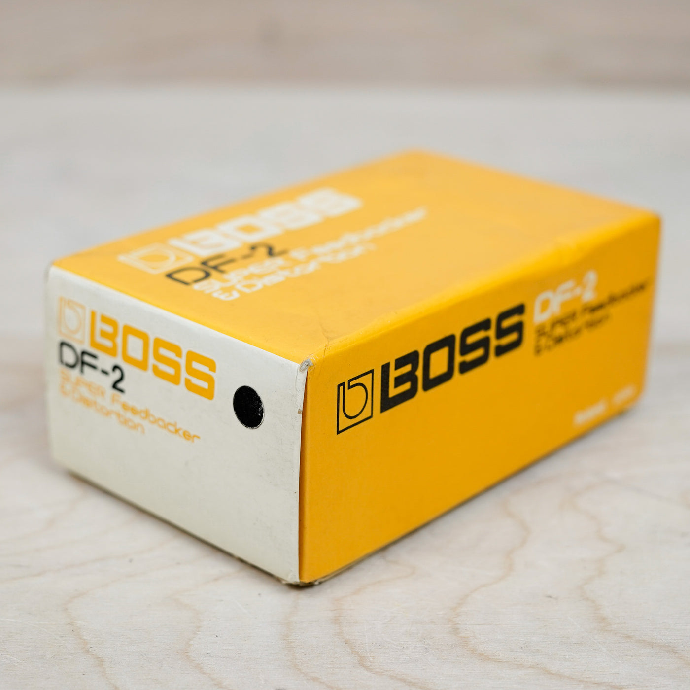 Boss DF-2 Super Feedbacker and Distortion 1985 Vintage Made In Japan in Box