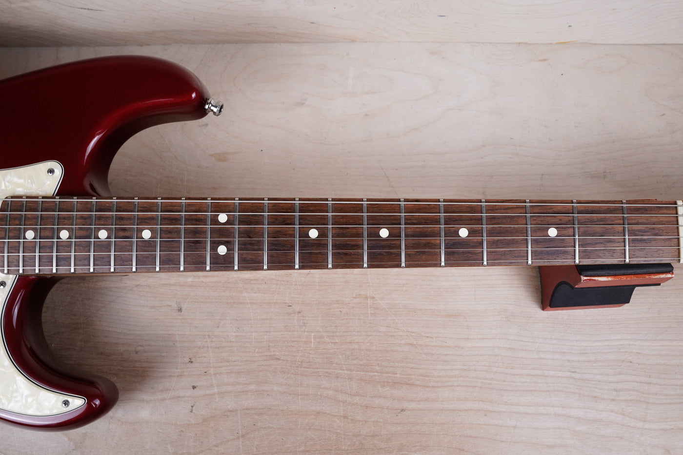 Fender Big Apple Stratocaster 1999 Candy Apple Red Seymour Duncan Pickups USA w/ Hard Case