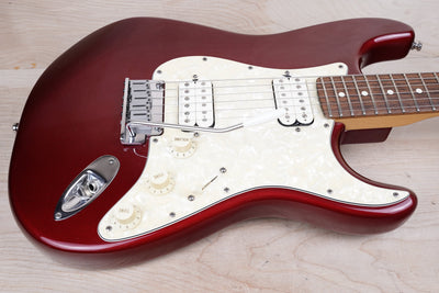 Fender Big Apple Stratocaster 1999 Candy Apple Red Seymour Duncan Pickups USA w/ Hard Case