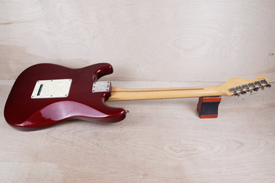 Fender Big Apple Stratocaster 1999 Candy Apple Red Seymour Duncan Pickups USA w/ Hard Case