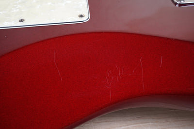 Fender Big Apple Stratocaster 1999 Candy Apple Red Seymour Duncan Pickups USA w/ Hard Case