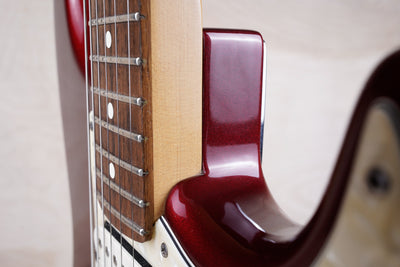 Fender Big Apple Stratocaster 1999 Candy Apple Red Seymour Duncan Pickups USA w/ Hard Case