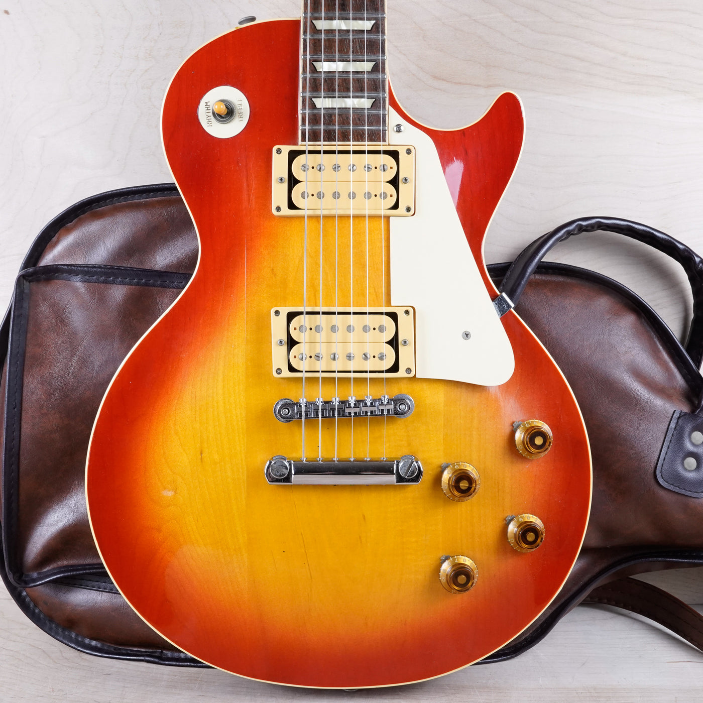 Tokai Love Rock LS-50 MIJ 1981 Cherry Sunburst Vintage Japan w/ Bag