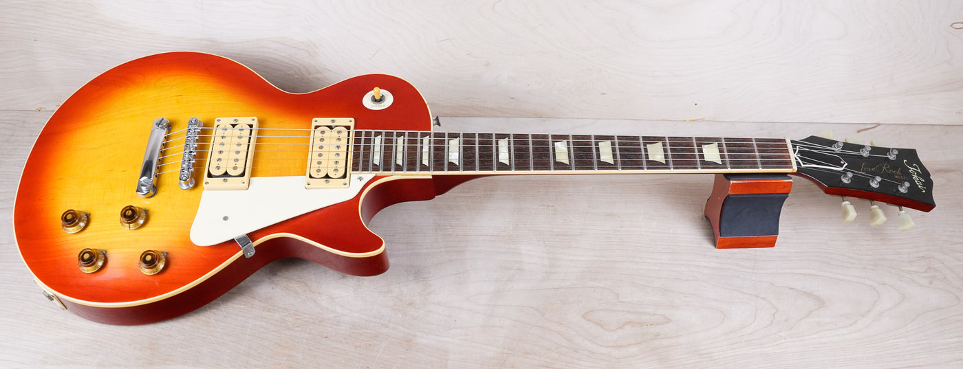 Tokai Love Rock LS-50 MIJ 1981 Cherry Sunburst Vintage Japan w/ Bag