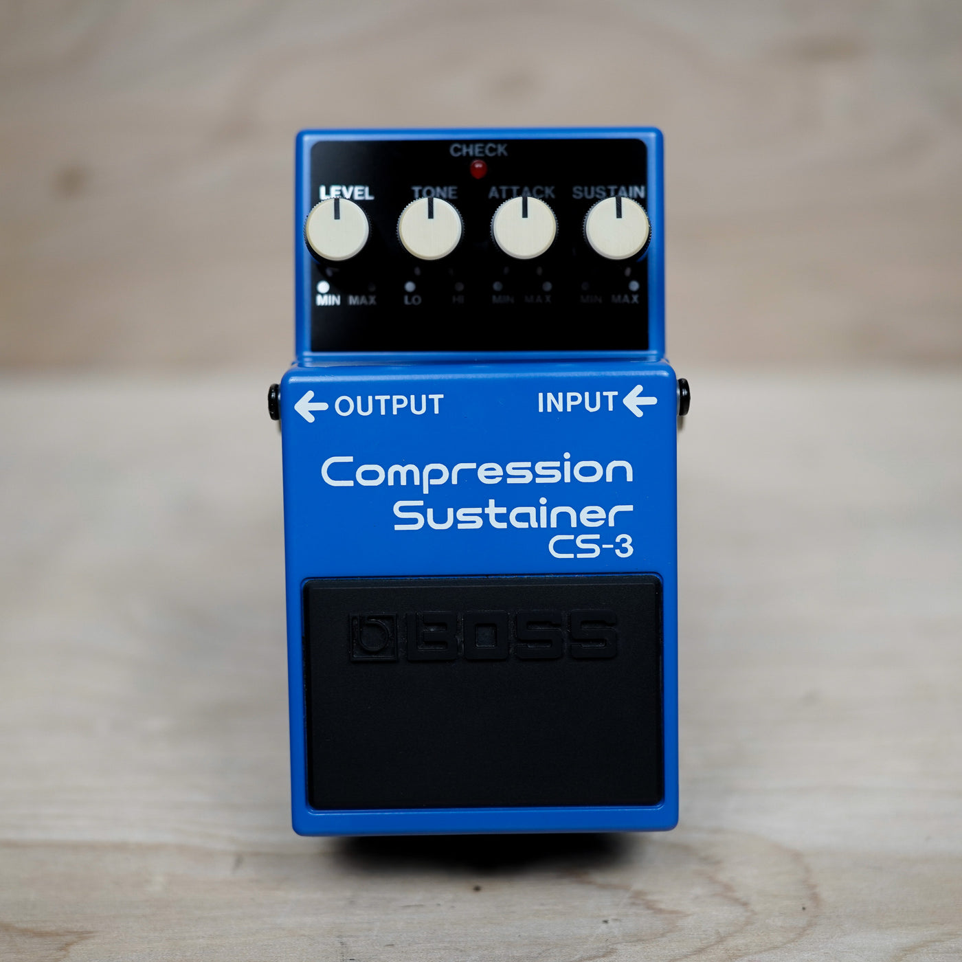 Boss CS-3 Compression Sustainer Pedal (Silver Lable) 2000 Blue