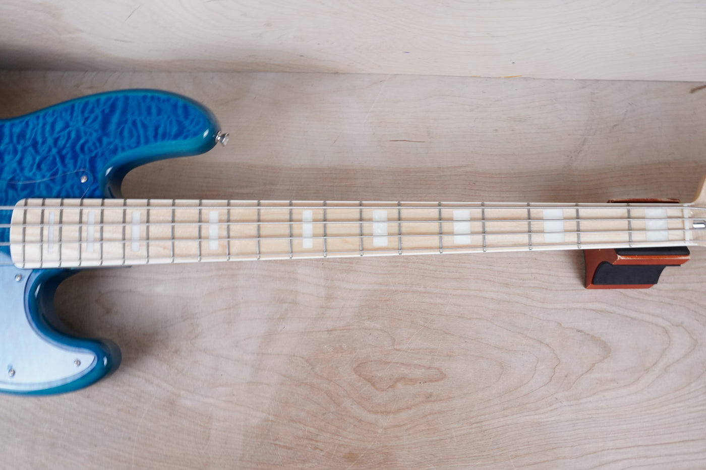 Fender FSR Traditional II '70s Jazz Bass MIJ 2021 Caribbean Blue Japan w/ Bag, Paperwork