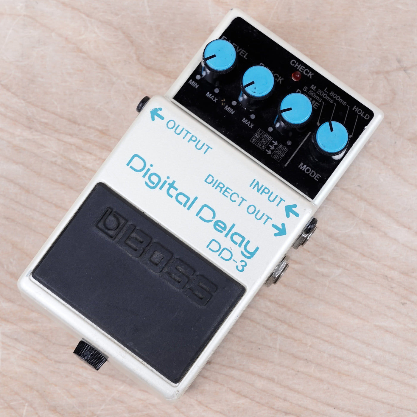 Boss DD-3 Digital Delay Pedal White