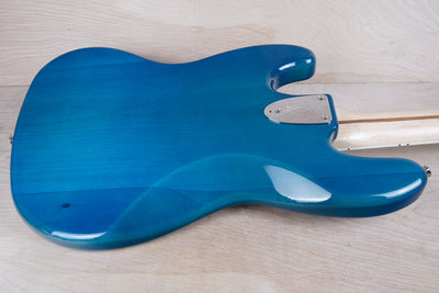 Fender FSR Traditional II '70s Jazz Bass MIJ 2021 Caribbean Blue Japan w/ Bag, Paperwork