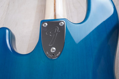 Fender FSR Traditional II '70s Jazz Bass MIJ 2021 Caribbean Blue Japan w/ Bag, Paperwork