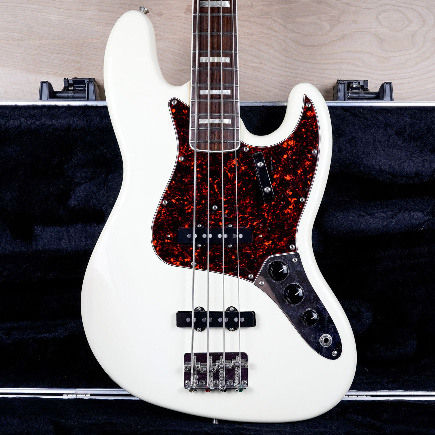 Fender FSR American Vintage '70s Jazz Bass 2003 Olympic White USA AVRI w/ Hard Case
