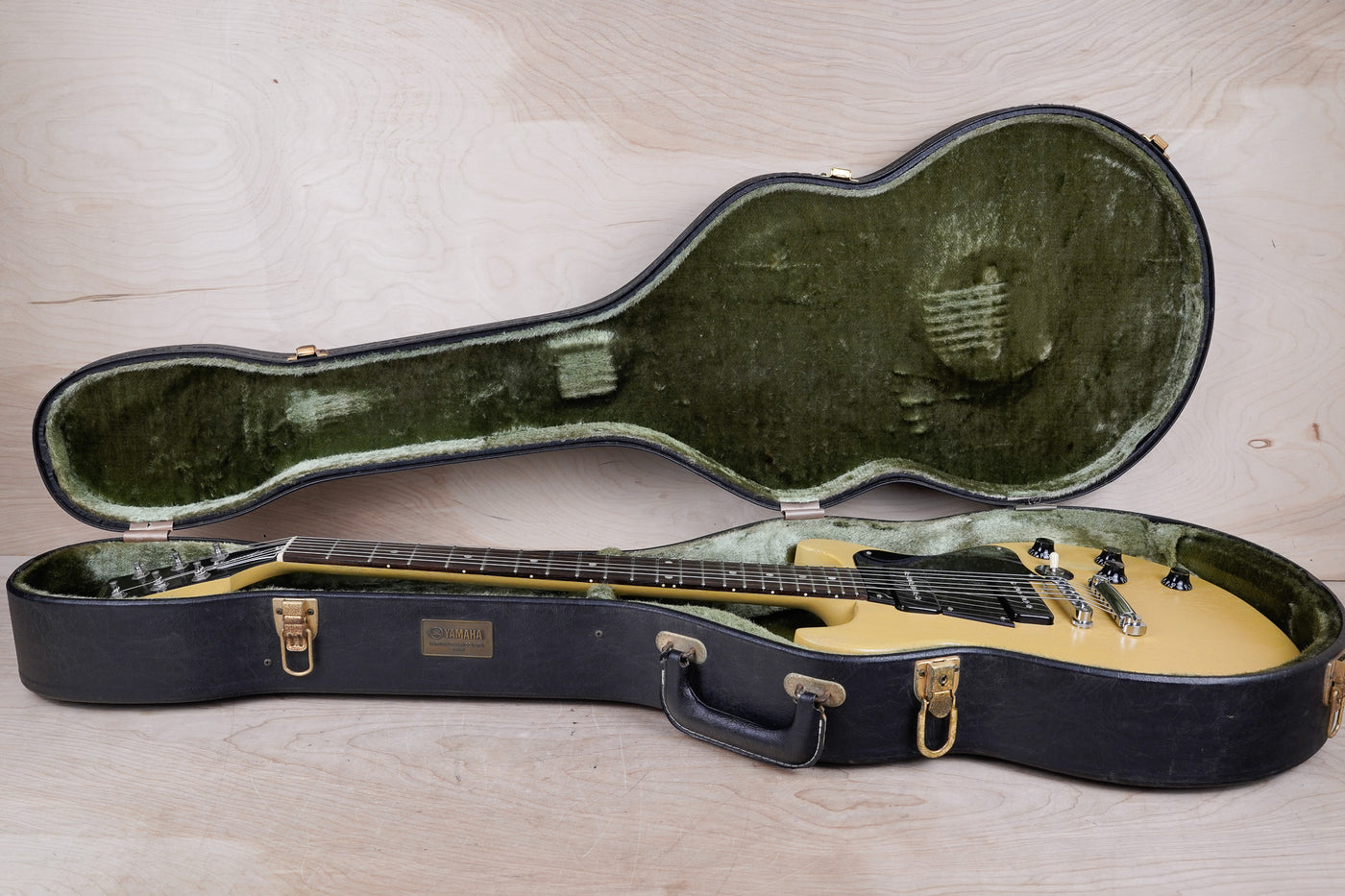 Gibson Les Paul Faded Double Cutaway 2006 Worn Yellow DC Special w/ Hard Case