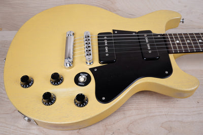 Gibson Les Paul Faded Double Cutaway 2006 Worn Yellow DC Special w/ Hard Case