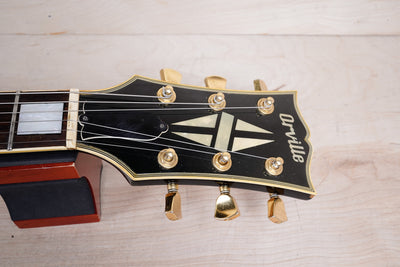 Orville LPC-75 Les Paul Custom MIJ 1990 Ebony Made in Japan w/ Bag