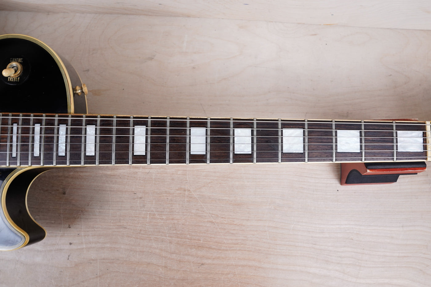 Orville LPC-75 Les Paul Custom MIJ 1990 Ebony Made in Japan w/ Bag