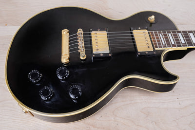 Orville LPC-75 Les Paul Custom MIJ 1990 Ebony Made in Japan w/ Bag