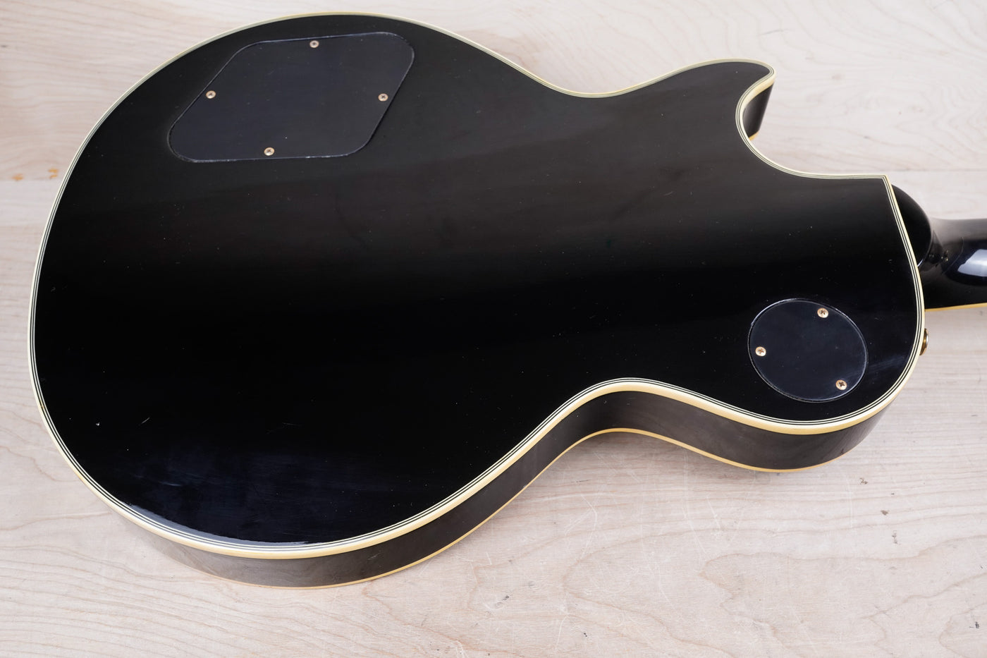 Orville LPC-75 Les Paul Custom MIJ 1990 Ebony Made in Japan w/ Bag