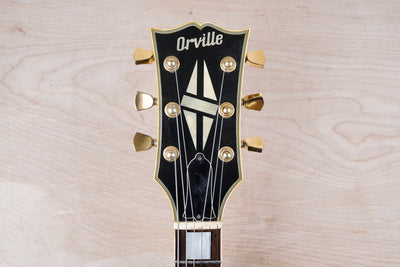 Orville LPC-75 Les Paul Custom MIJ 1990 Ebony Made in Japan w/ Bag