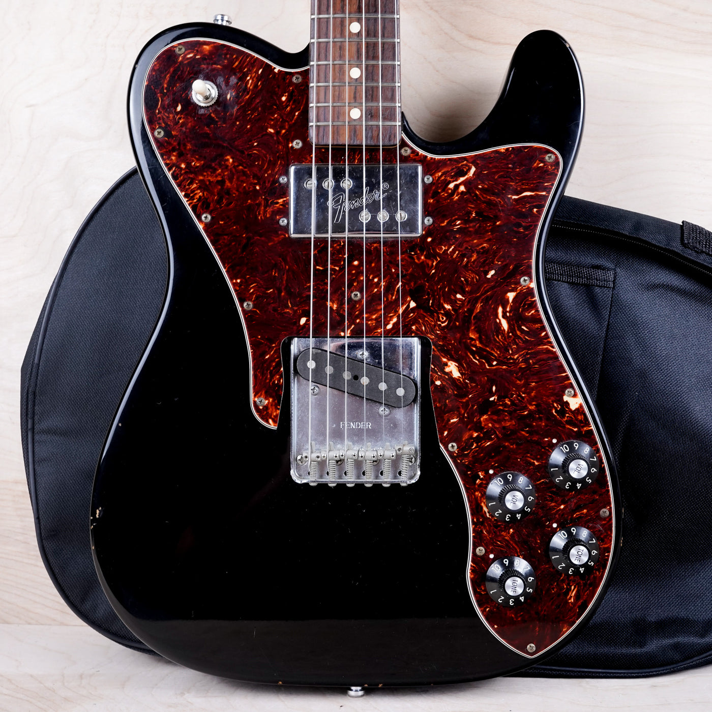 Fender FSR American Vintage '72 Telecaster Custom 2013 Black USA Reissue AVRI w/ Bag