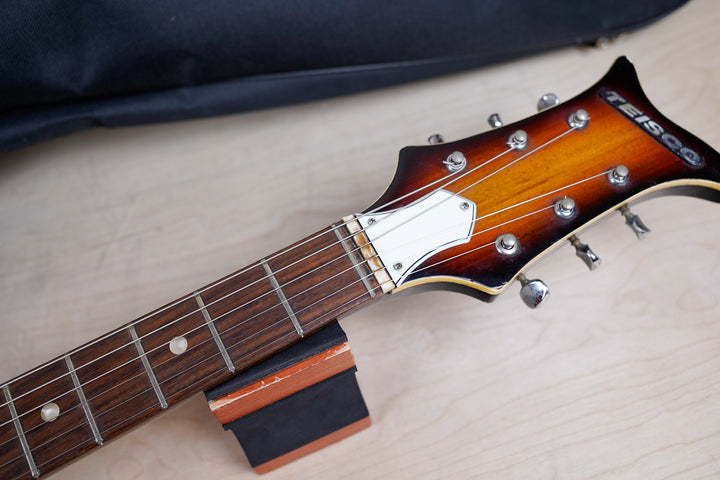 Teisco V-2 MIJ 1960's Sunburst Vintage Made in Japan w/ Bag – A