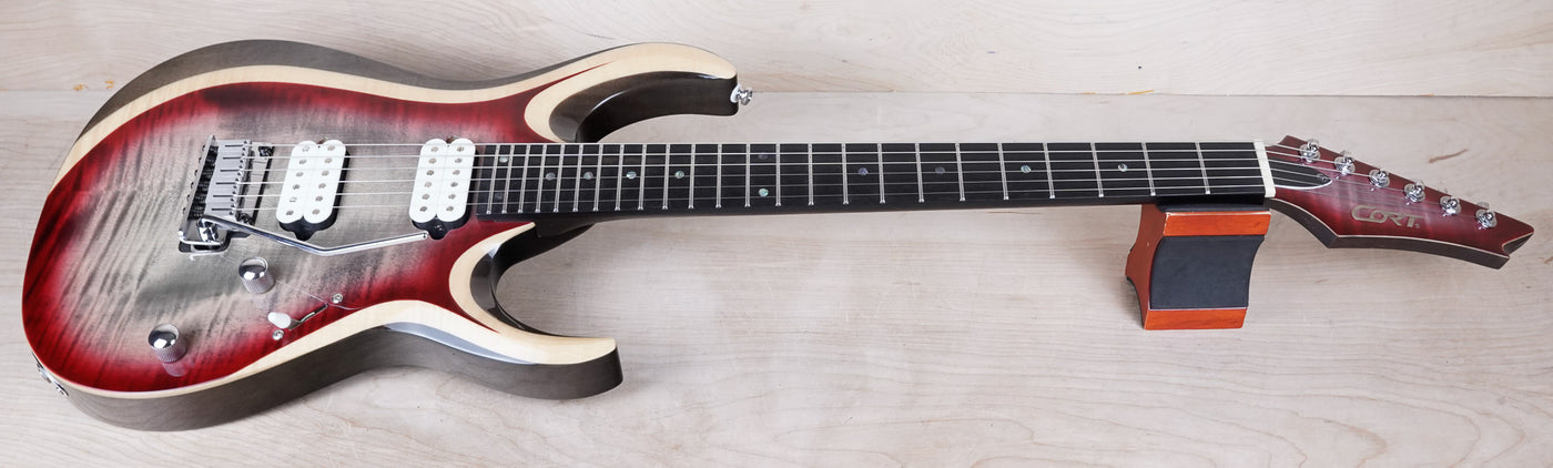 Cort X700 Duality II 2022 Lava Burst w/ Bag