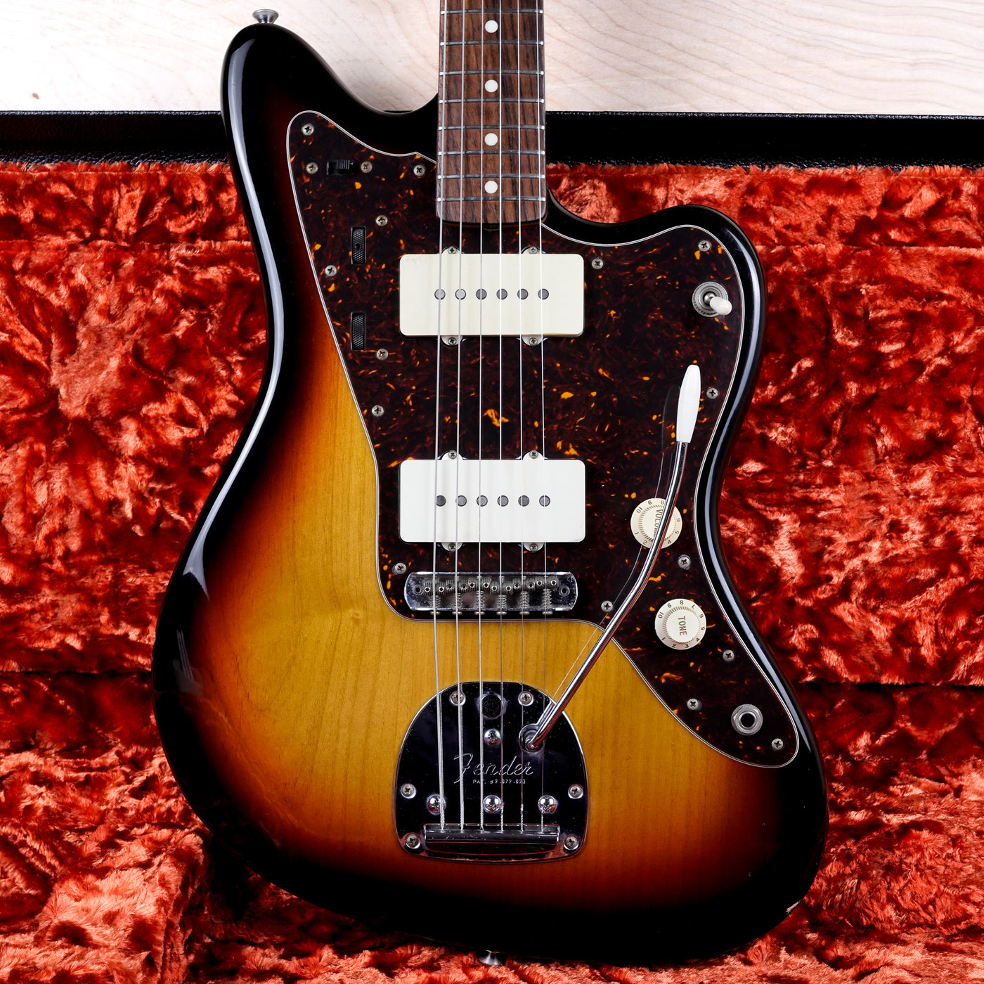 Fender JM-66 Jazzmaster Reissue CIJ 2004 Sunburst Crafted in Japan w/ G&G Hard Case