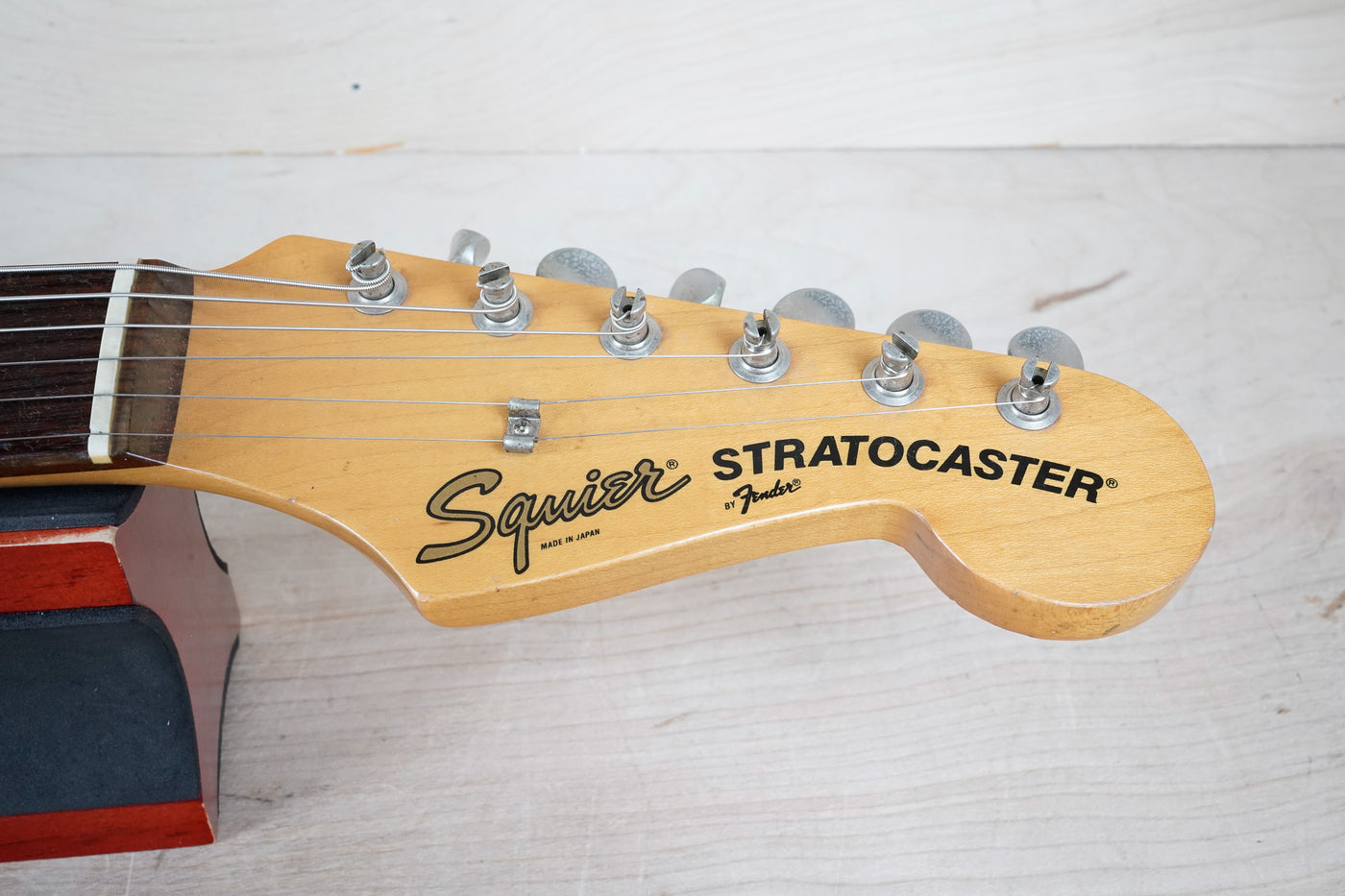 Squier CST-55 JV Stratocaster '72 Reissue MIJ 1983 Lake Placid Blue Vintage Fender Japan w/ Bag