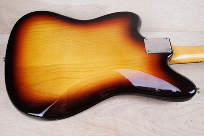 Fender JM-66 Jazzmaster Reissue CIJ 2004 Sunburst Crafted in Japan w/ G&G Hard Case