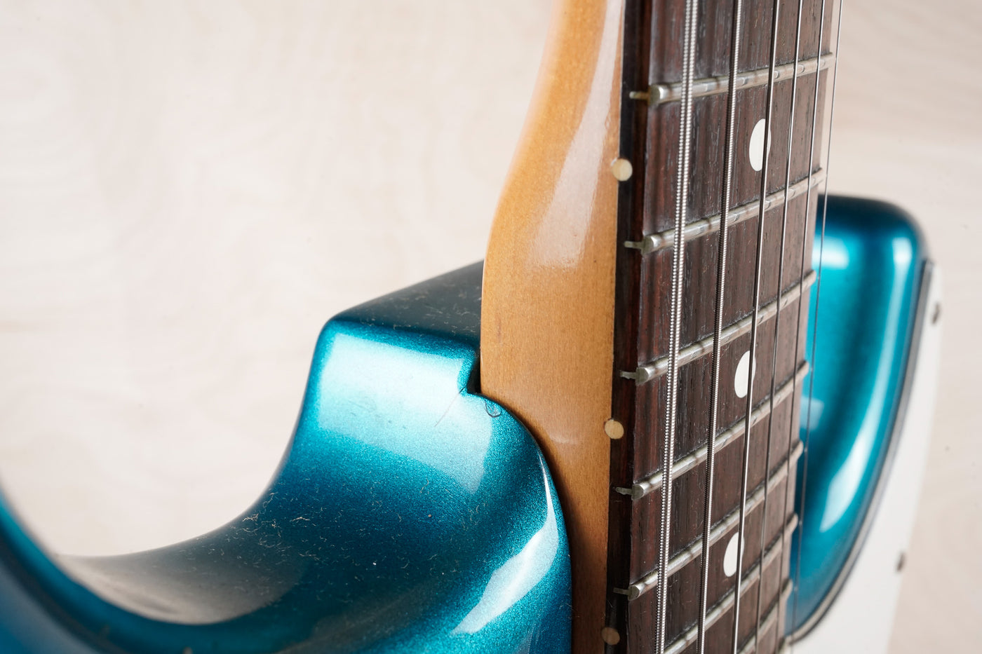 Squier CST-55 JV Stratocaster '72 Reissue MIJ 1983 Lake Placid Blue Vintage Fender Japan w/ Bag