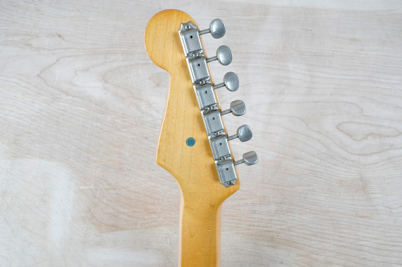 Squier CST-55 JV Stratocaster '72 Reissue MIJ 1983 Lake Placid Blue Vintage Fender Japan w/ Bag