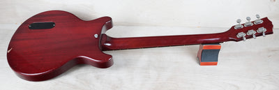 Burny Rock'n Roll Version TV-55 MIJ 1986 Cherry Vintage Japan Junior Double Cutaway Jr DC w/ Bag