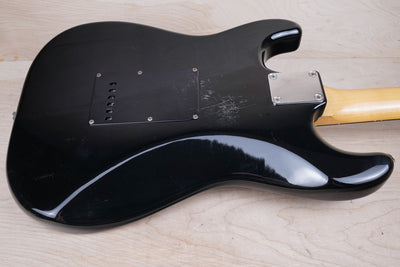 Fender Boxer Series ST-456 Stratocaster MIJ 1984 Black Japan Vintage w/ Bag