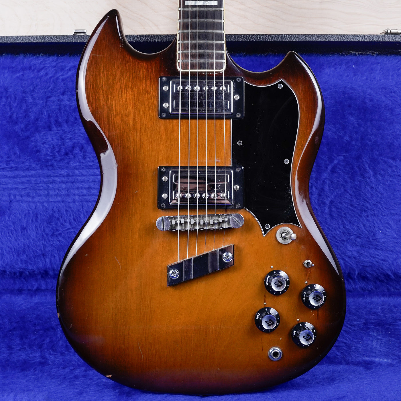 Guild S-100 Standard 1971 Walnut Vintage USA w/ Hard Case