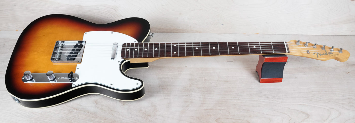 Fender TL-62B Telecaster Custom '62 Reissue MIJ 1985 Double Bound Sunburst Vintage Japan Fujigen w/ Bag